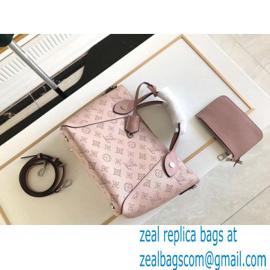 Louis Vuitton Mahina Perforated Leather Hina PM Bag M54353 Magnolia Pink 2021 - Click Image to Close