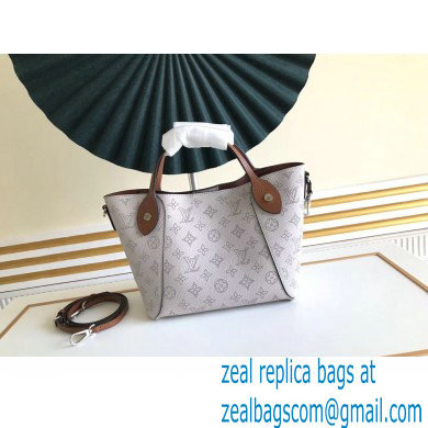 Louis Vuitton Mahina Perforated Leather Hina PM Bag M55551 Brume Grey 2021 - Click Image to Close