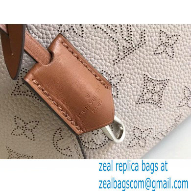 Louis Vuitton Mahina Perforated Leather Hina PM Bag M55551 Brume Grey 2021 - Click Image to Close