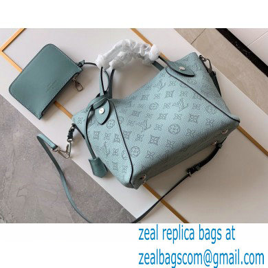 Louis Vuitton Mahina Perforated Leather Hina PM Bag M55905 Vert Lagon Green 2021 - Click Image to Close