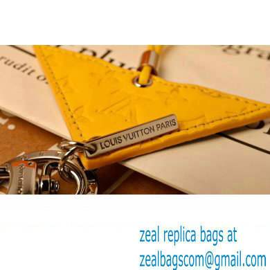 Louis Vuitton Mini Icon Kite Bag Charm And Key Holder MP2625 Yellow