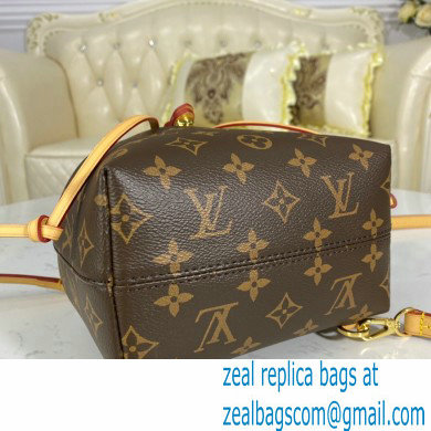 Louis Vuitton Monogram Canvas Montsouris BB Backpack Bag M45502 Natural