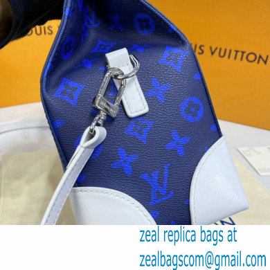 Louis Vuitton Monogram Canvas Print Tote Bag Blue 2021 - Click Image to Close