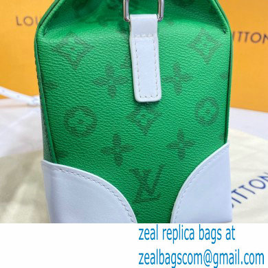 Louis Vuitton Monogram Canvas Print Tote Bag Green 2021 - Click Image to Close