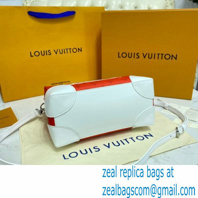 Louis Vuitton Monogram Canvas Print Tote Bag Red 2021