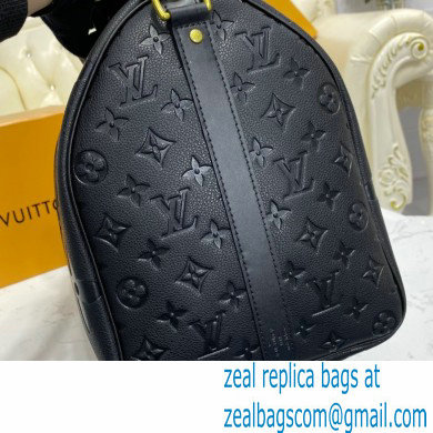 Louis Vuitton Monogram Empreinte Giant Leather Keepall Bandoulière 45 Bag M45532 2021