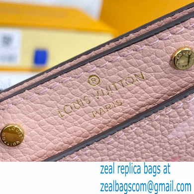 Louis Vuitton Monogram Empreinte Leather Card Holder M80401 Bouton de Rose Pink By The Pool Capsule Collection 2021