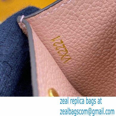 Louis Vuitton Monogram Empreinte Leather Card Holder M80401 Bouton de Rose Pink By The Pool Capsule Collection 2021