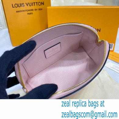 Louis Vuitton Monogram Empreinte Leather Cosmetic Pouch Bag M80502 Bouton de Rose Pink By The Pool Capsule Collection 2021