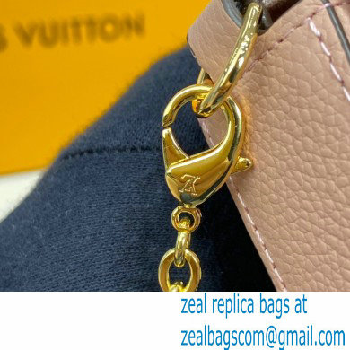 Louis Vuitton Monogram Empreinte Leather Felicie Pochette Bag M80498 Bouton de Rose Pink By The Pool Capsule Collection 2021