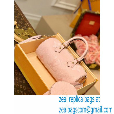 Louis Vuitton Monogram Empreinte Leather Papillon BB Bag M45707 Bouton de Rose Pink By The Pool Capsule Collection 2021 - Click Image to Close