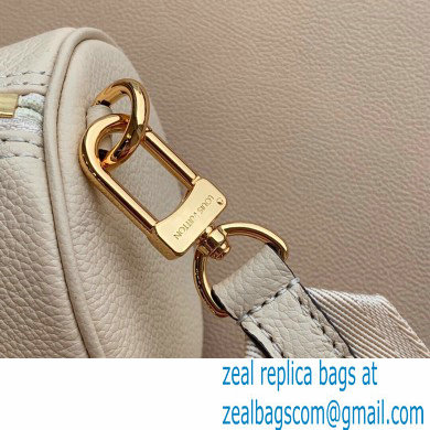 Louis Vuitton Monogram Empreinte Leather Papillon BB Bag M45708 Cream/Saffron By The Pool Capsule Collection 2021 - Click Image to Close