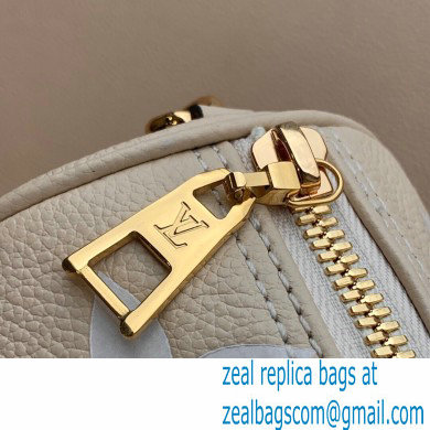 Louis Vuitton Monogram Empreinte Leather Papillon BB Bag M45708 Cream/Saffron By The Pool Capsule Collection 2021 - Click Image to Close