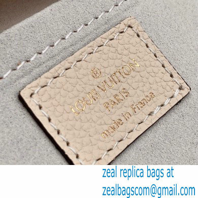 Louis Vuitton Monogram Empreinte Leather Papillon BB Bag M45708 Cream/Saffron By The Pool Capsule Collection 2021