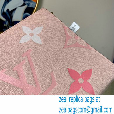 Louis Vuitton Monogram Empreinte Leather Toiletry Pouch 26 Bag M80504 Bouton de Rose Pink By The Pool Capsule Collection 2021