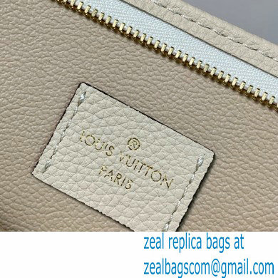 Louis Vuitton Monogram Empreinte Leather Toiletry Pouch 26 Bag M80504 Cream/Saffron By The Pool Capsule Collection 2021