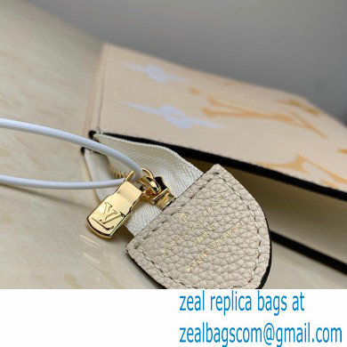 Louis Vuitton Monogram Empreinte Leather Toiletry Pouch 26 Bag M80504 Cream/Saffron By The Pool Capsule Collection 2021 - Click Image to Close