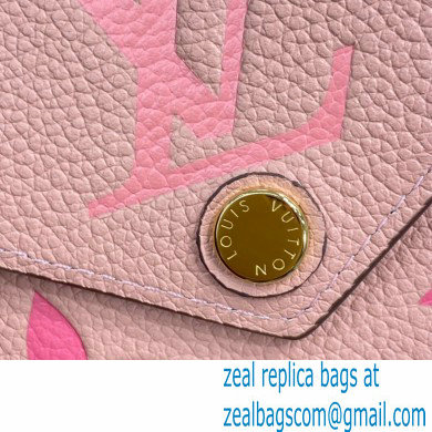 Louis Vuitton Monogram Empreinte Leather Victorine Wallet Bouton de Rose Pink By The Pool Capsule Collection 2021 - Click Image to Close