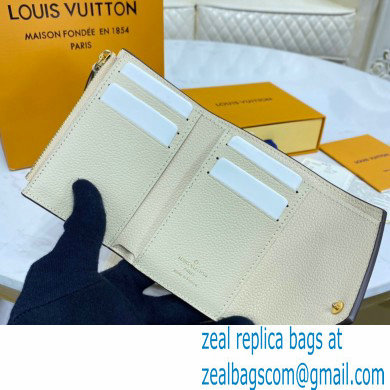 Louis Vuitton Monogram Empreinte Leather Victorine Wallet Cream/Saffron By The Pool Capsule Collection 2021