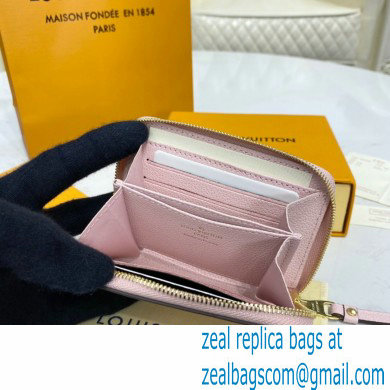 Louis Vuitton Monogram Empreinte Leather Zippy Coin Purse M80408 Bouton de Rose Pink By The Pool Capsule Collection 2021