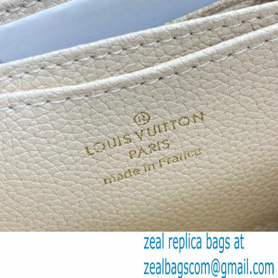 Louis Vuitton Monogram Empreinte Leather Zippy Coin Purse M80408 Cream/Saffron By The Pool Capsule Collection 2021