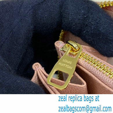 Louis Vuitton Monogram Empreinte Leather Zippy Wallet M80403 Bouton de Rose Pink By The Pool Capsule Collection 2021