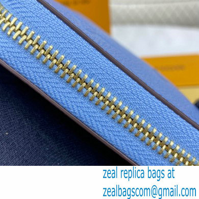 Louis Vuitton Monogram Empreinte Leather Zippy Wallet Summer Blue By The Pool Capsule Collection 2021