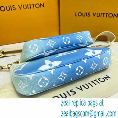 Louis Vuitton Monogram Giant Canvas Multi Pochette Accessoires Bag M57633 Blue By The Pool Capsule Collection 2021