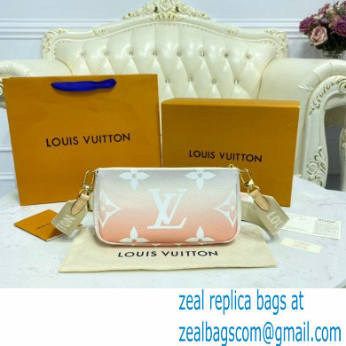 Louis Vuitton Monogram Giant Canvas Multi Pochette Accessoires Bag M57634 Brume Gray By The Pool Capsule Collection 2021