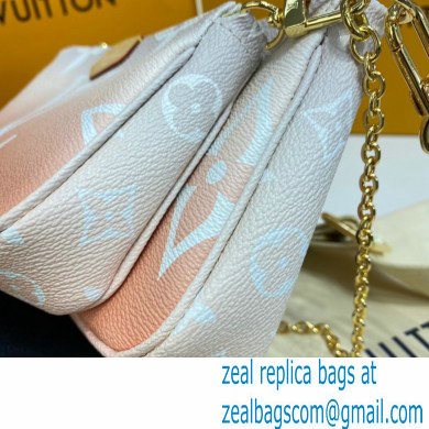 Louis Vuitton Monogram Giant Canvas Multi Pochette Accessoires Bag M57634 Brume Gray By The Pool Capsule Collection 2021