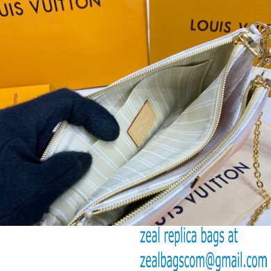 Louis Vuitton Monogram Giant Canvas Multi Pochette Accessoires Bag M57634 Brume Gray By The Pool Capsule Collection 2021