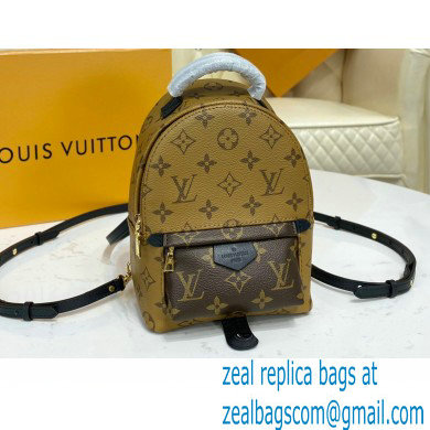 Louis Vuitton Monogram Reverse Canvas Palm Springs Mini Backpack Bag M44872 - Click Image to Close