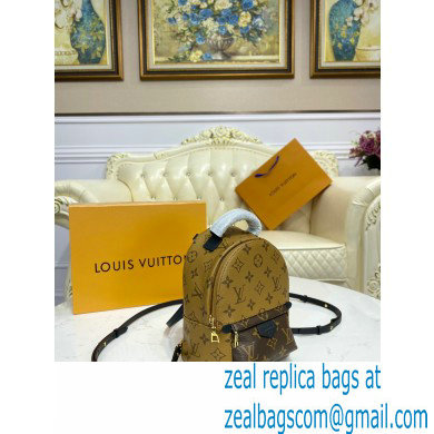 Louis Vuitton Monogram Reverse Canvas Palm Springs Mini Backpack Bag M44872 - Click Image to Close