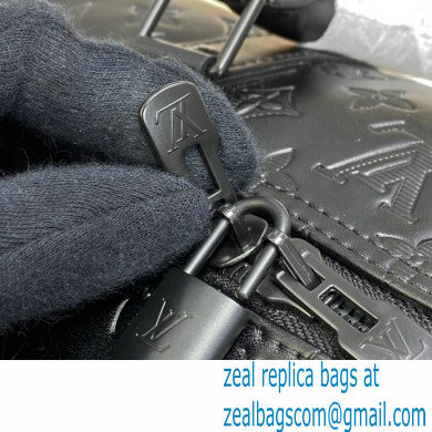 Louis Vuitton Monogram Shadow Leather Keepall Bandoulière 50 Bag M44810 2021