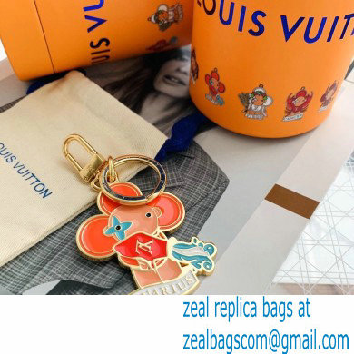 Louis Vuitton Vivienne Bag Charm and Key Holder Zodiac Aquarius