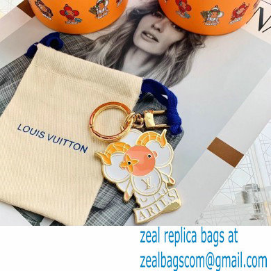 Louis Vuitton Vivienne Bag Charm and Key Holder Zodiac Aries