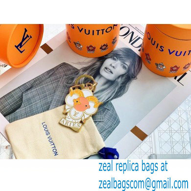 Louis Vuitton Vivienne Bag Charm and Key Holder Zodiac Aries