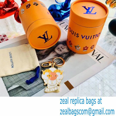 Louis Vuitton Vivienne Bag Charm and Key Holder Zodiac Aries