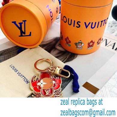 Louis Vuitton Vivienne Bag Charm and Key Holder Zodiac Cancer