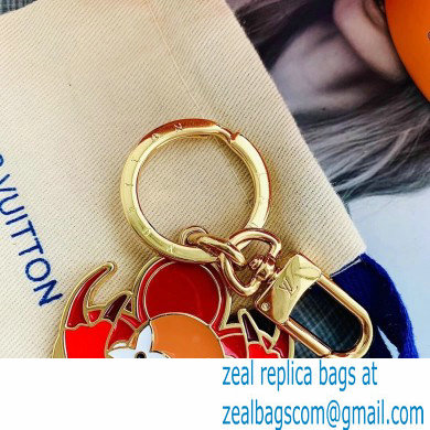 Louis Vuitton Vivienne Bag Charm and Key Holder Zodiac Cancer