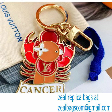 Louis Vuitton Vivienne Bag Charm and Key Holder Zodiac Cancer