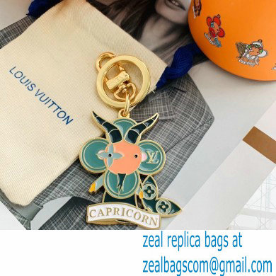 Louis Vuitton Vivienne Bag Charm and Key Holder Zodiac Capricorn