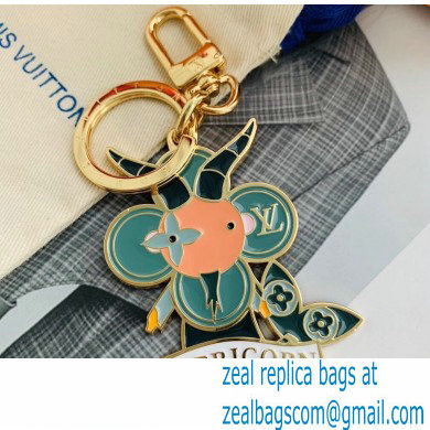 Louis Vuitton Vivienne Bag Charm and Key Holder Zodiac Capricorn