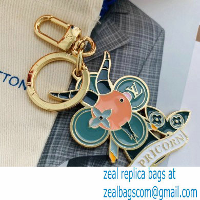 Louis Vuitton Vivienne Bag Charm and Key Holder Zodiac Capricorn