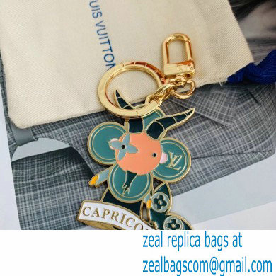 Louis Vuitton Vivienne Bag Charm and Key Holder Zodiac Capricorn