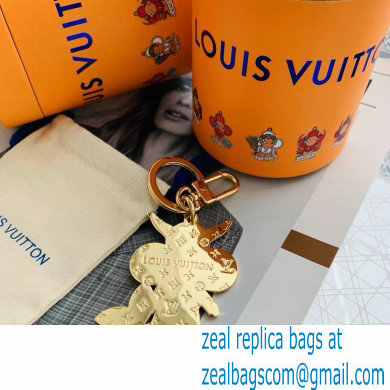 Louis Vuitton Vivienne Bag Charm and Key Holder Zodiac Capricorn