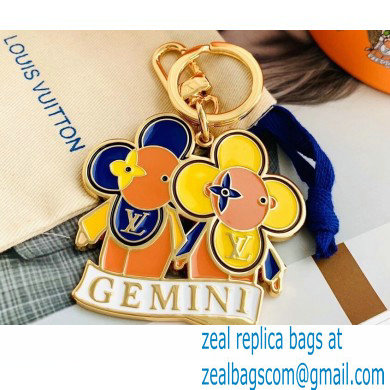 Louis Vuitton Vivienne Bag Charm and Key Holder Zodiac Gemini