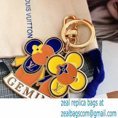 Louis Vuitton Vivienne Bag Charm and Key Holder Zodiac Gemini