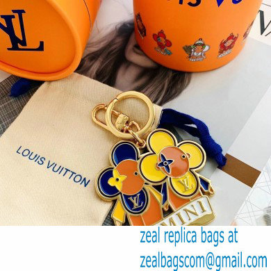 Louis Vuitton Vivienne Bag Charm and Key Holder Zodiac Gemini