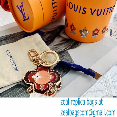 Louis Vuitton Vivienne Bag Charm and Key Holder Zodiac Leo